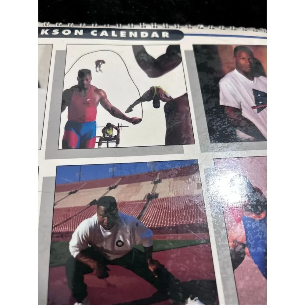 New Vintage 1992 Nike Bo Jackson Calendar Bo Knows Sealed Sports